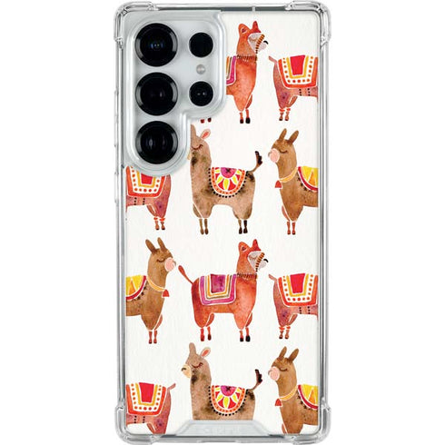 Alpacas by Cat Coq Galaxy S25 Ultra Clear Case